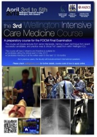 The Third Wellington Intensive Care Medicine Course