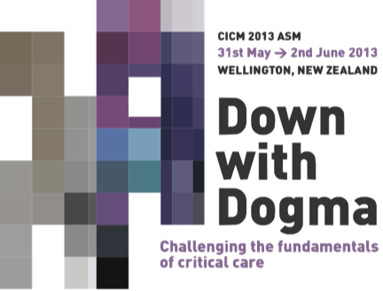 Down with Dogma CICM 2013 Wellington