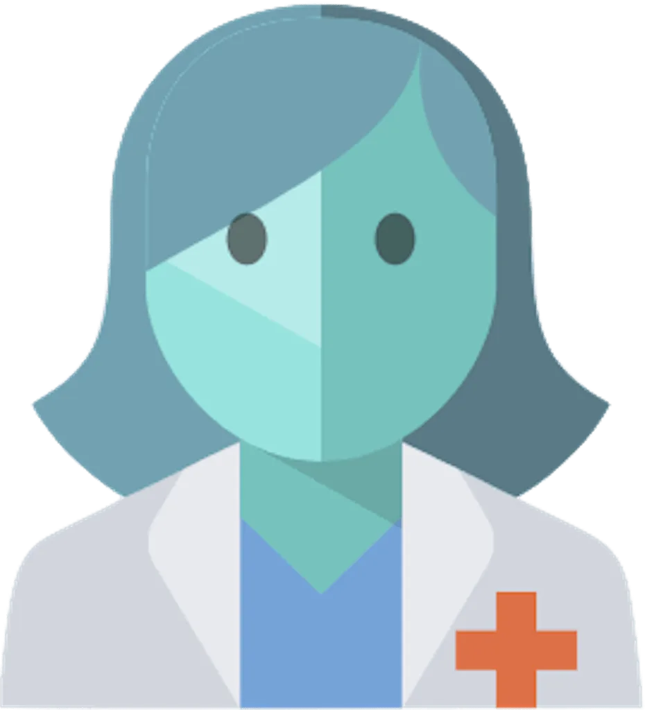 Graphic of a nurse