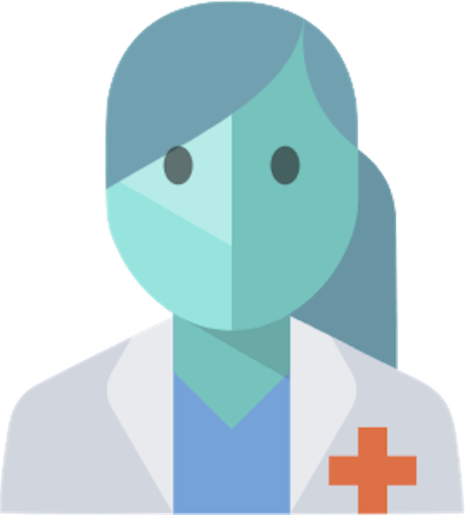Graphic of an Allied Health professional