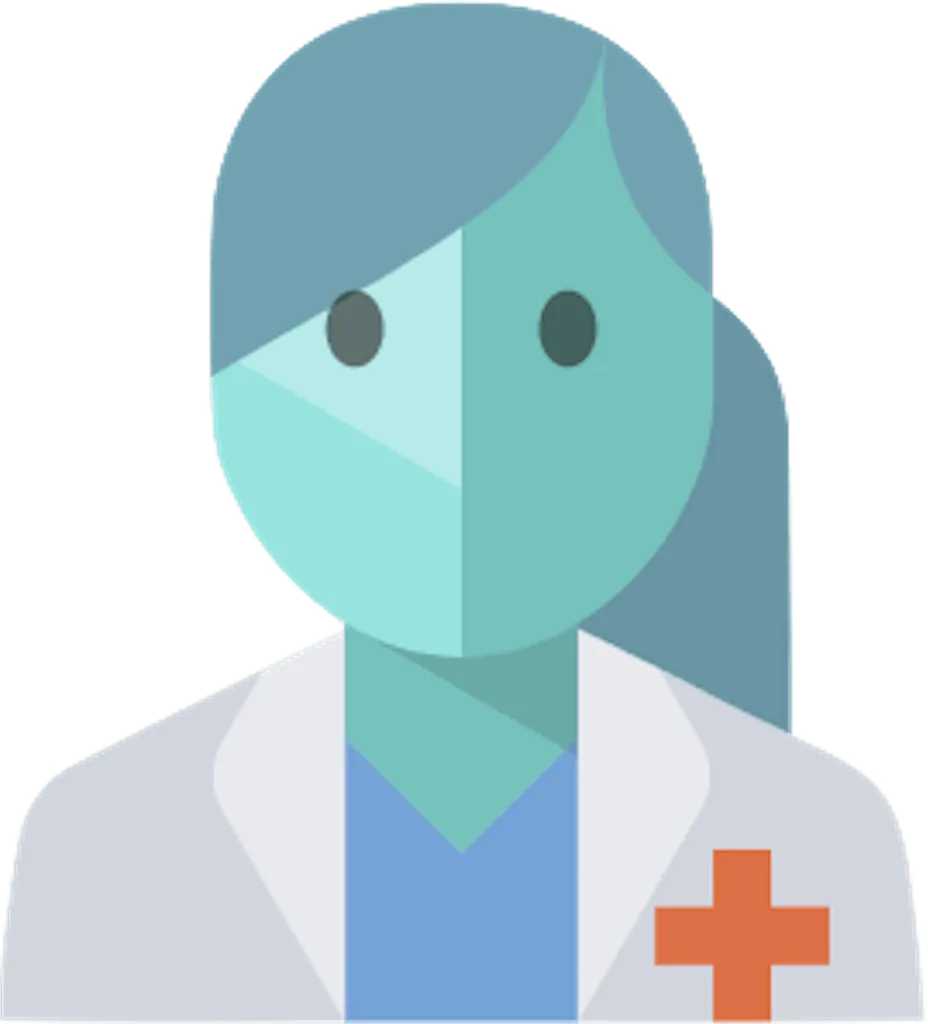 Graphic of an Allied Health professional