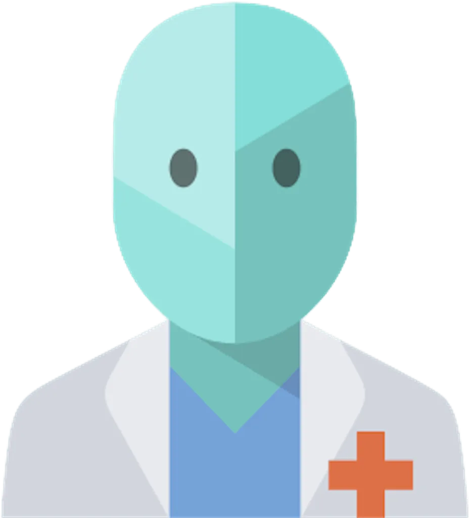 Graphic of a doctor