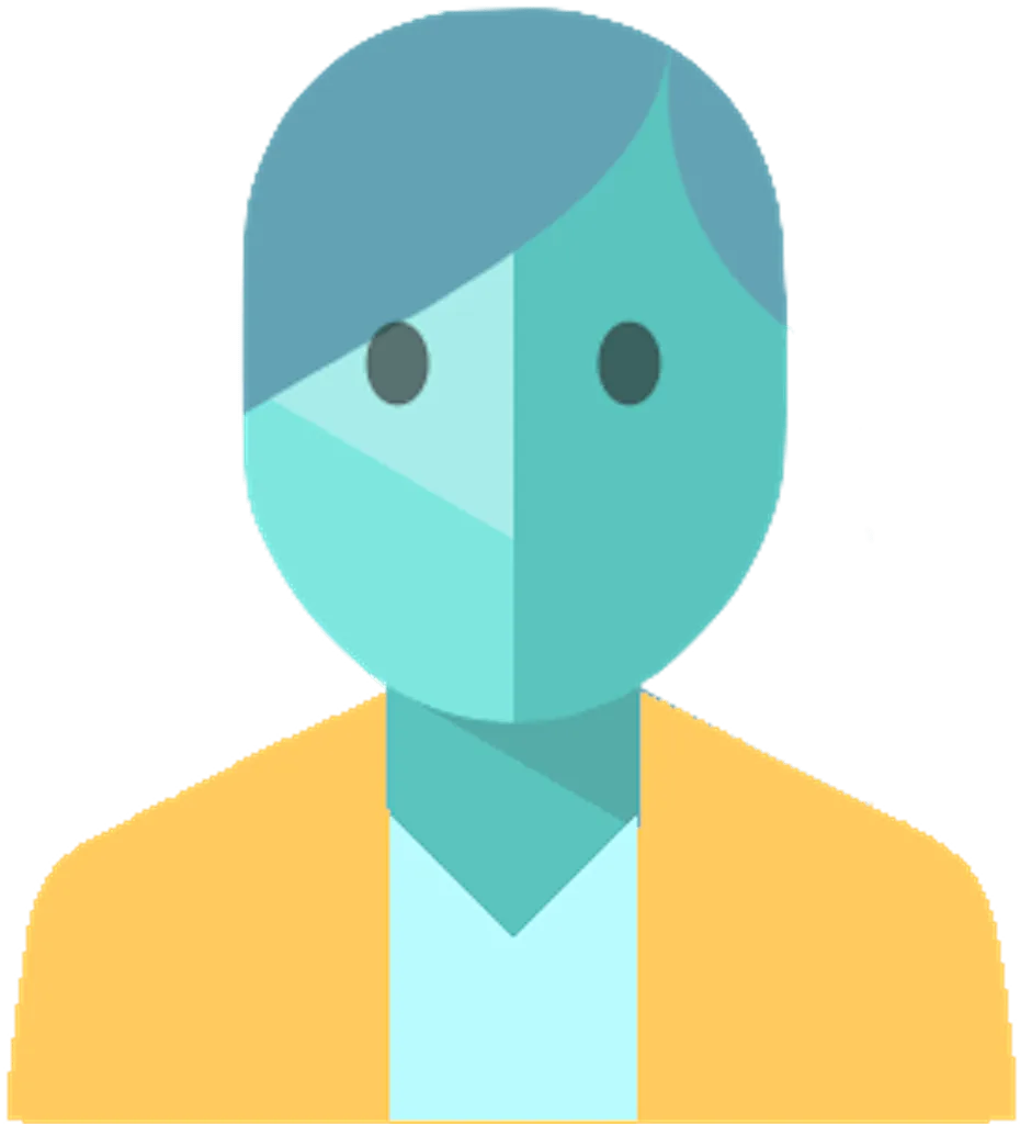 Graphic of a non-clinical ICU staff member