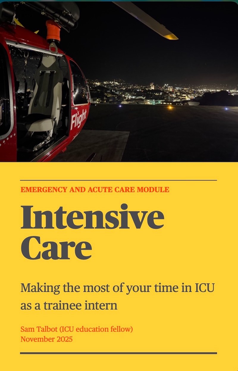 Trainee Intern Intensive Care
